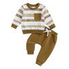 BLAKE Striped Joggers Outfit