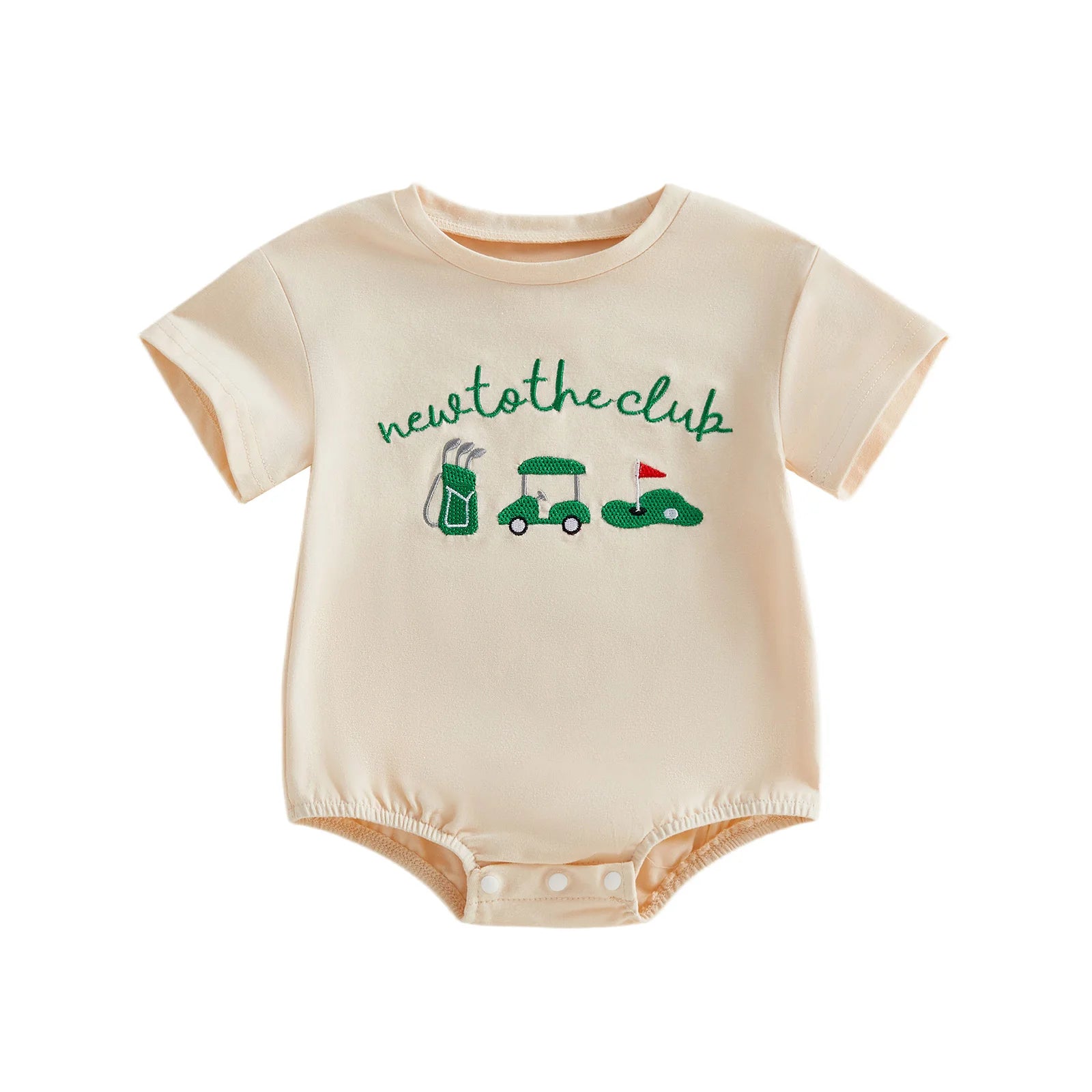 NEW TO THE CLUB Golf Onesie