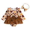 THANKSGIVING Tulle Romper Dress