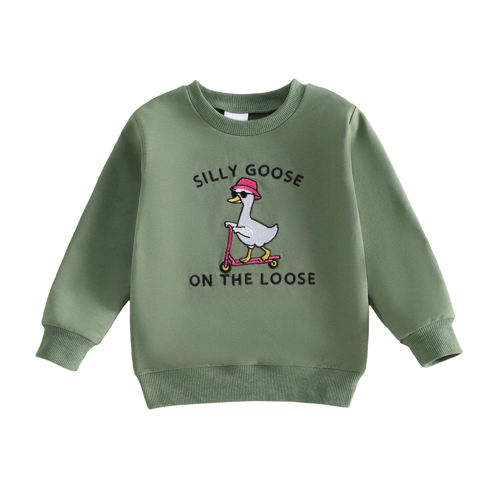 SILLY GOOSE ON THE LOOSE Sweatshirt