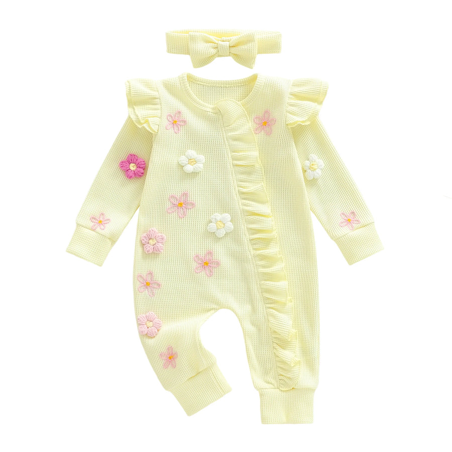 FLORA Ruffle Jumpsuit