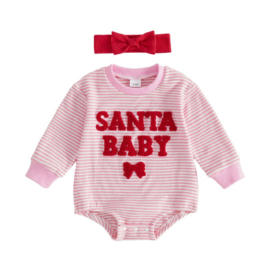 SANTA BABY Long-Sleeve Onesie