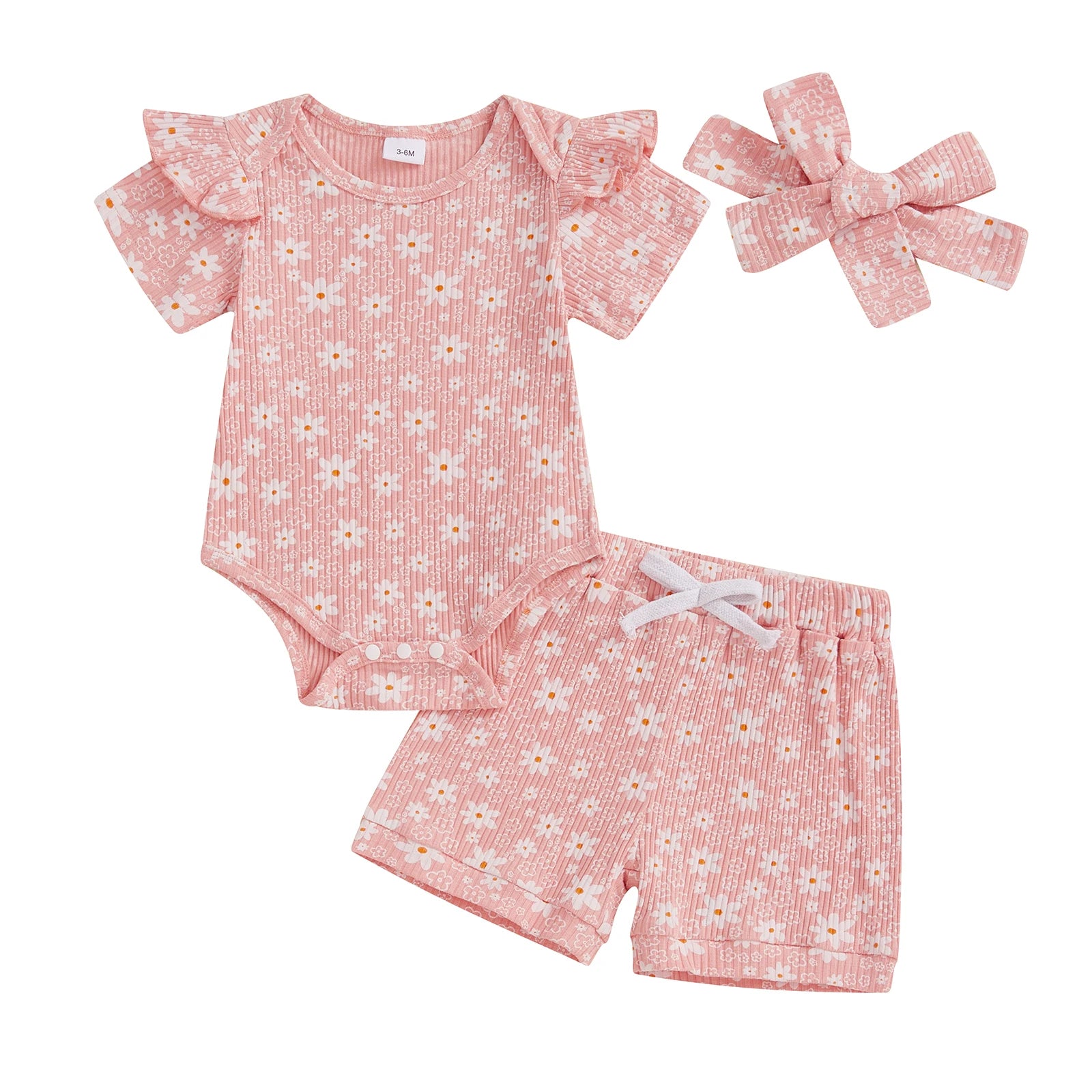 MARCIE Floral Ruffle Outfit