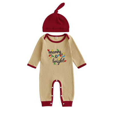 MERRY & BRIGHT Jumpsuit with Beanie