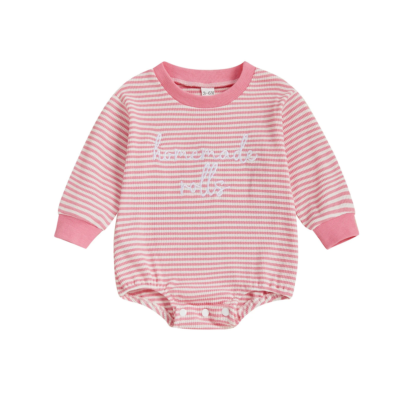 HOMEMADE ROLLS Long-Sleeve Onesie