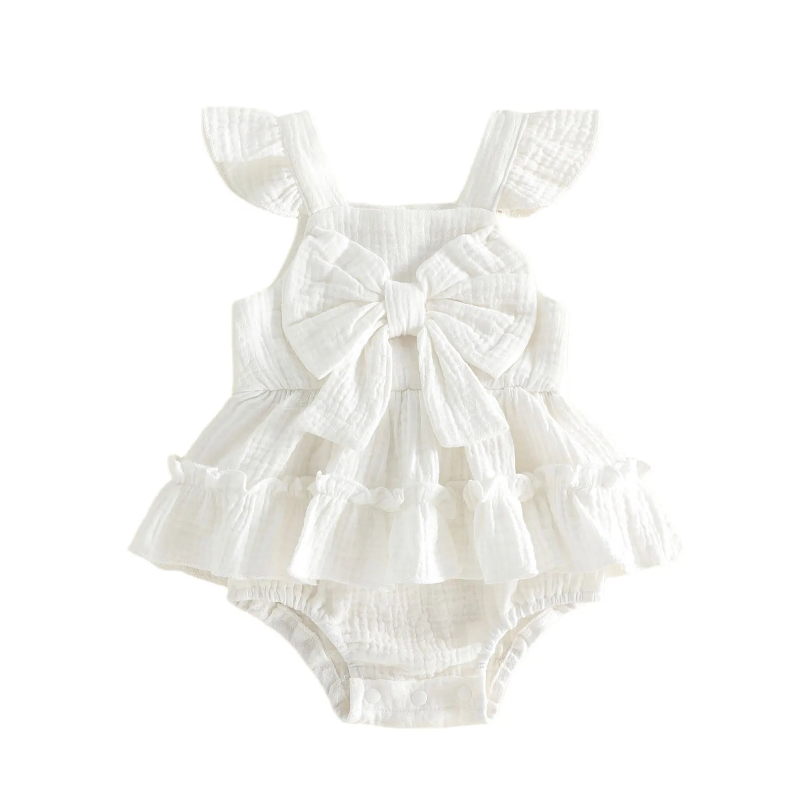 JUNO Big Bow Romper