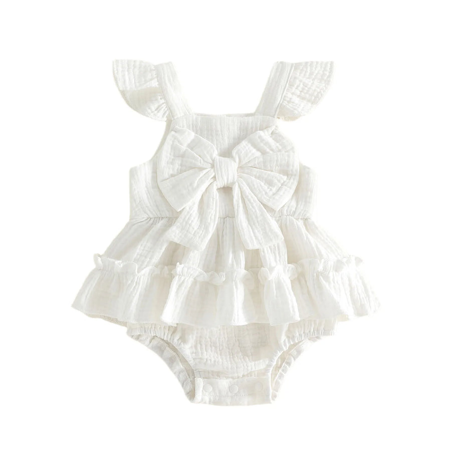 JUNO Big Bow Romper