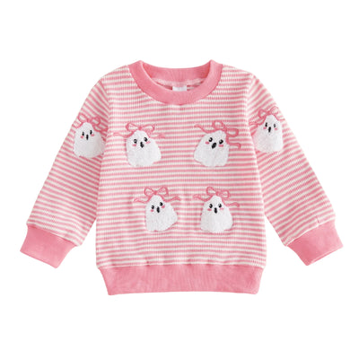 LITTLE BOO Striped Sweatshirt