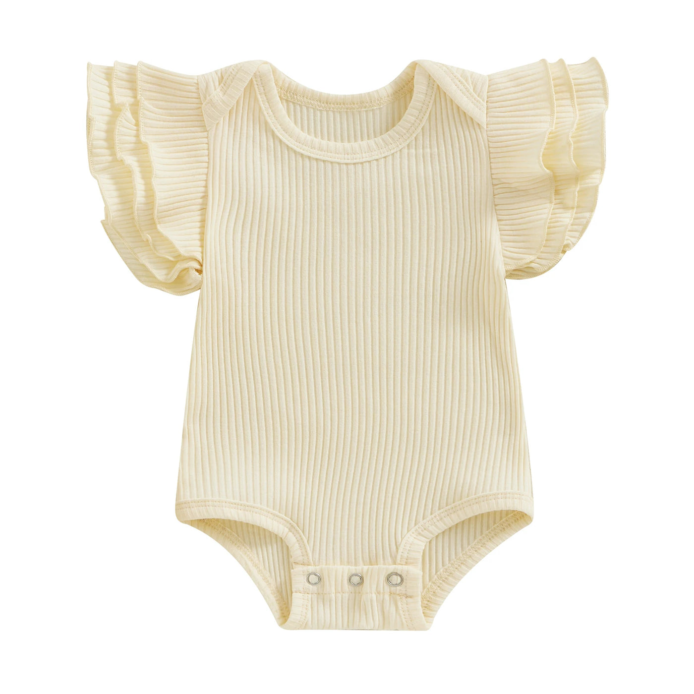MILA Ruffle Sleeve Onesie