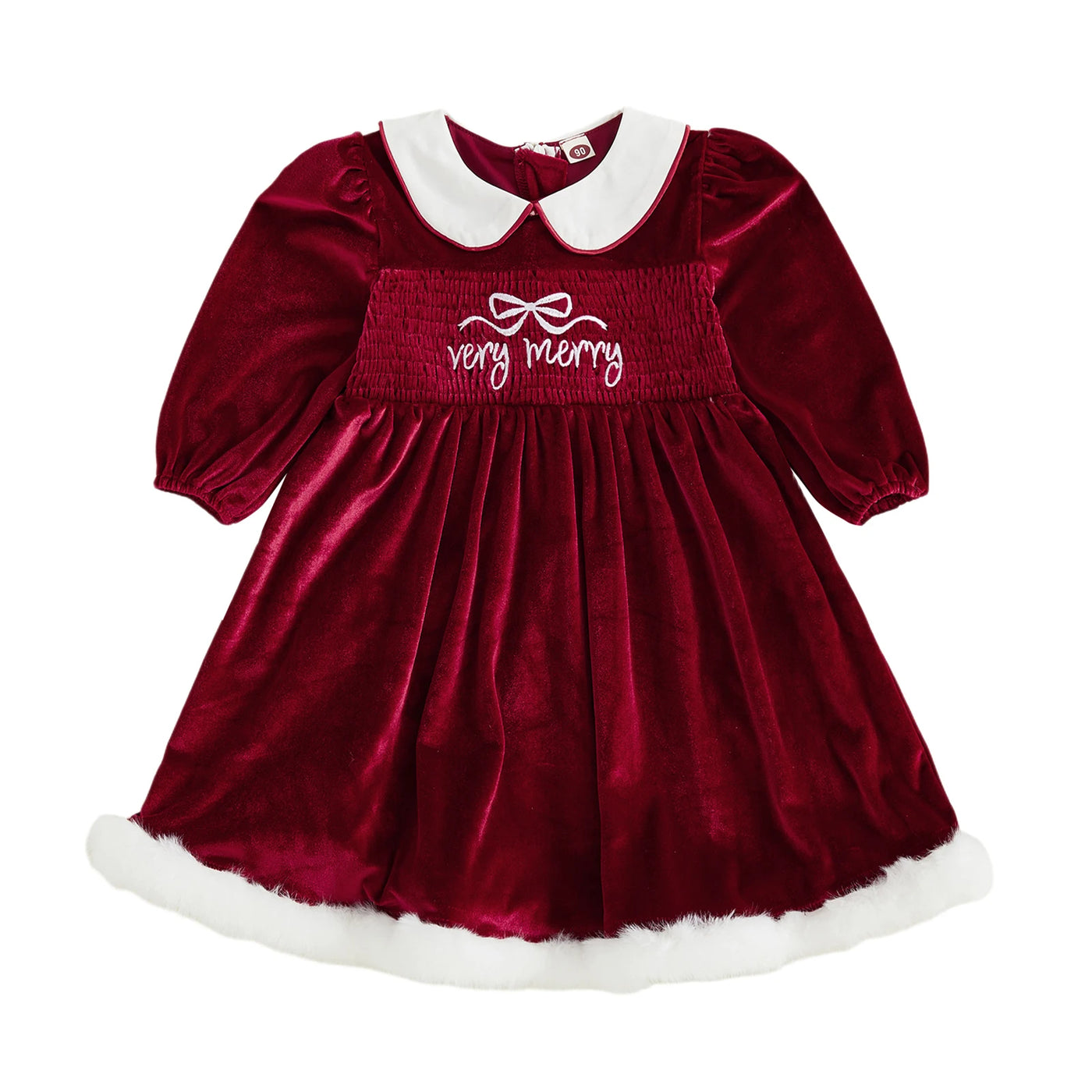 VERY MERRY Velvet Dress