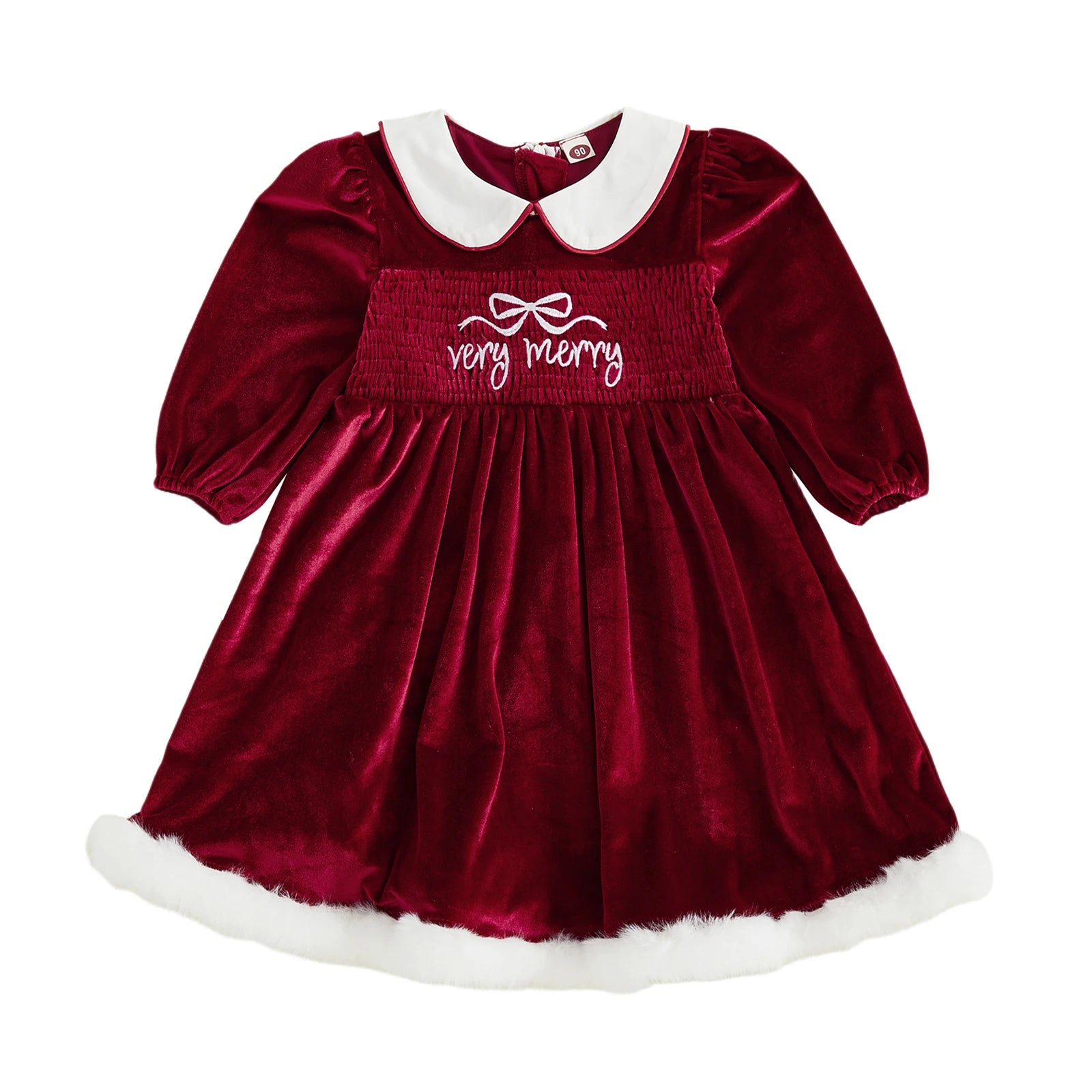 VERY MERRY Velvet Dress