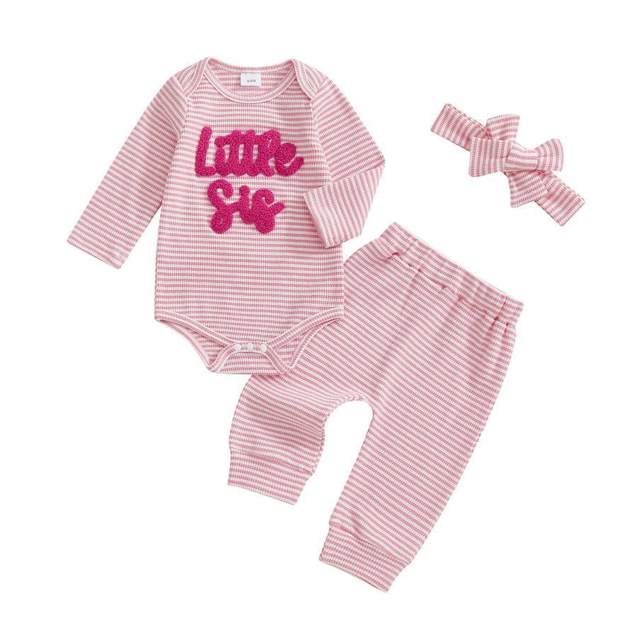 LITTLE SIS Striped Outfit