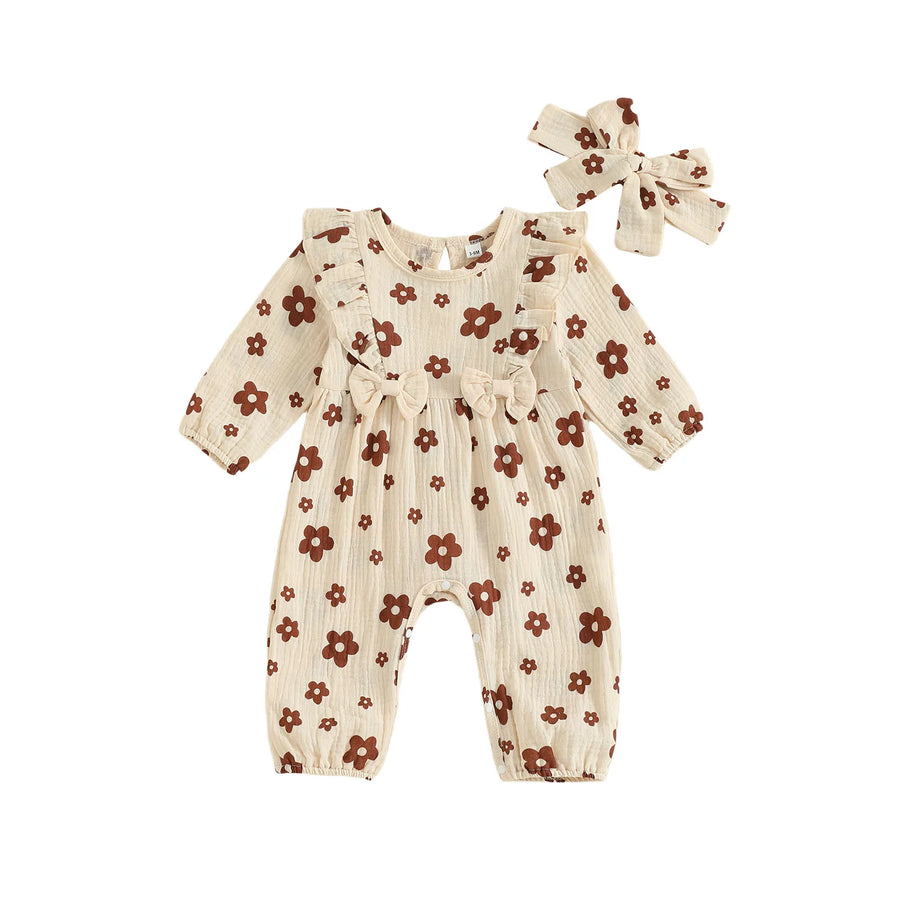 FLOWERS Muslin Jumpsuit
