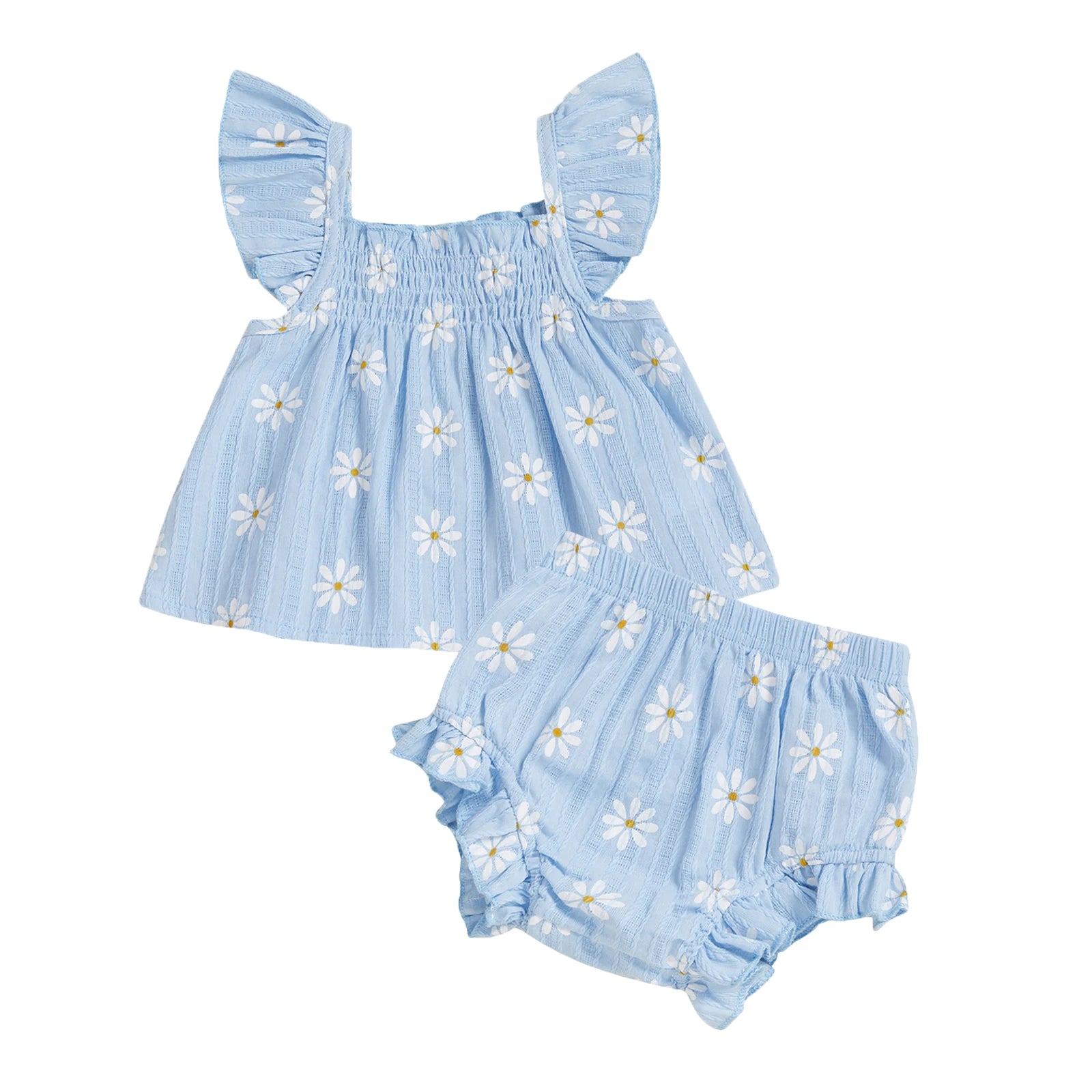 DAISY Ruffle Sleeve Outfit