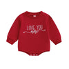 LOVE YOU MORE Long-Sleeve Onesie