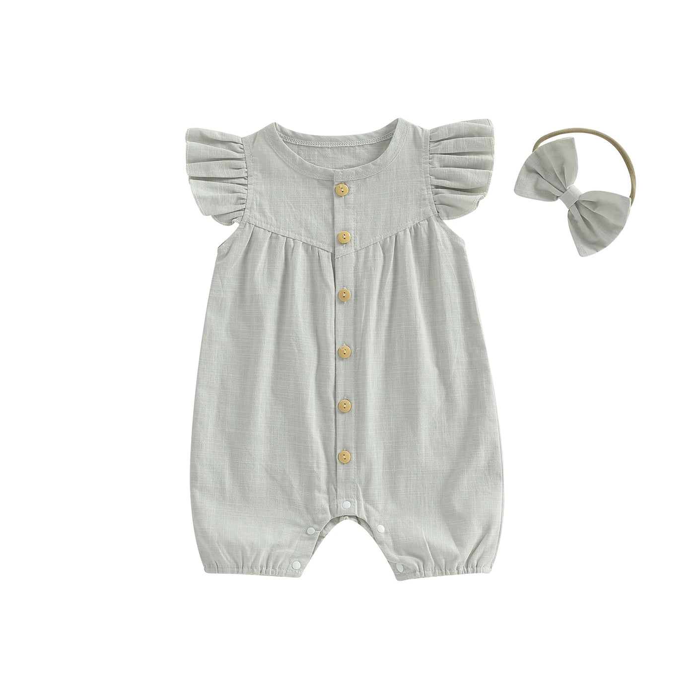 JOSIE Summer Jumpsuit with Headband