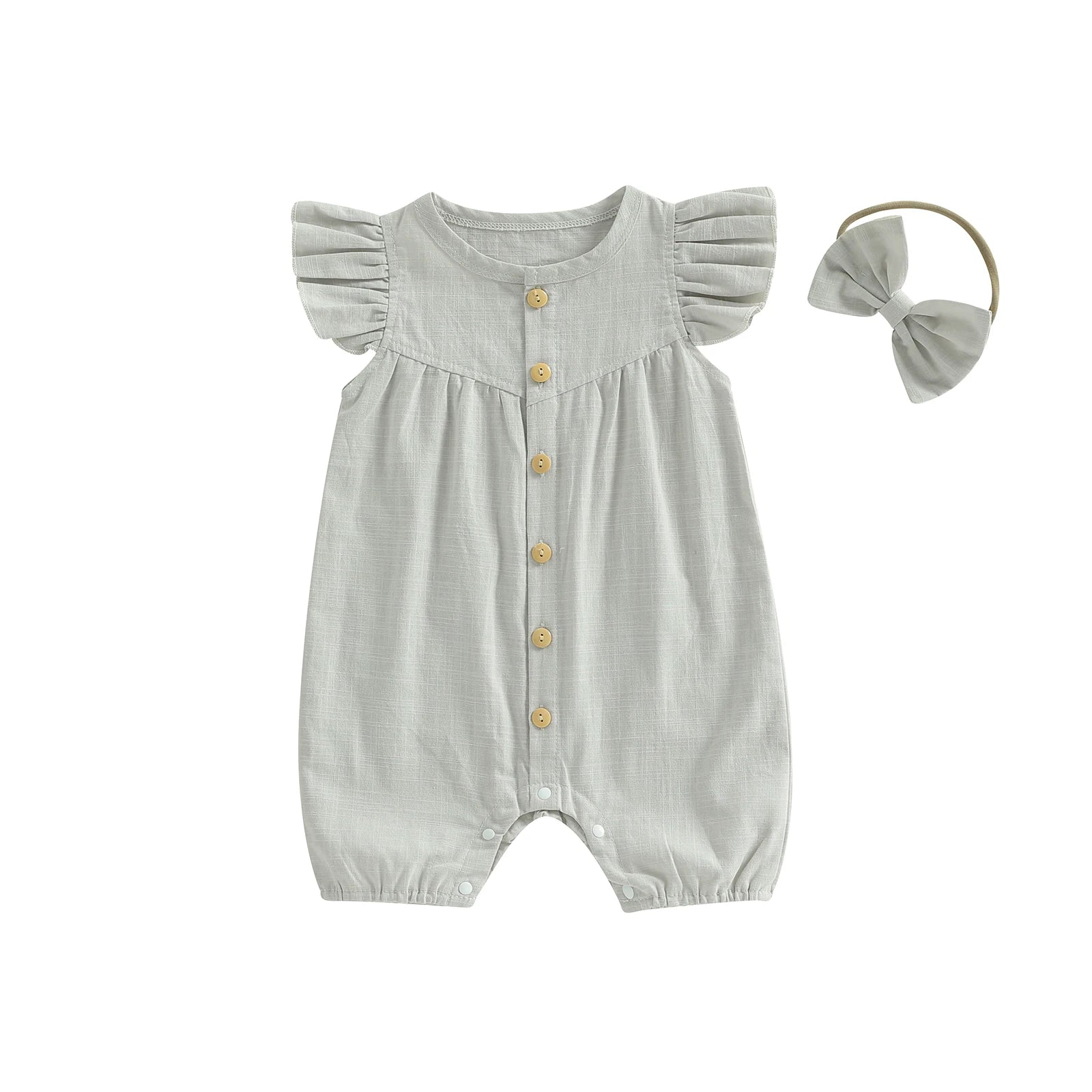 JOSIE Summer Jumpsuit with Headband