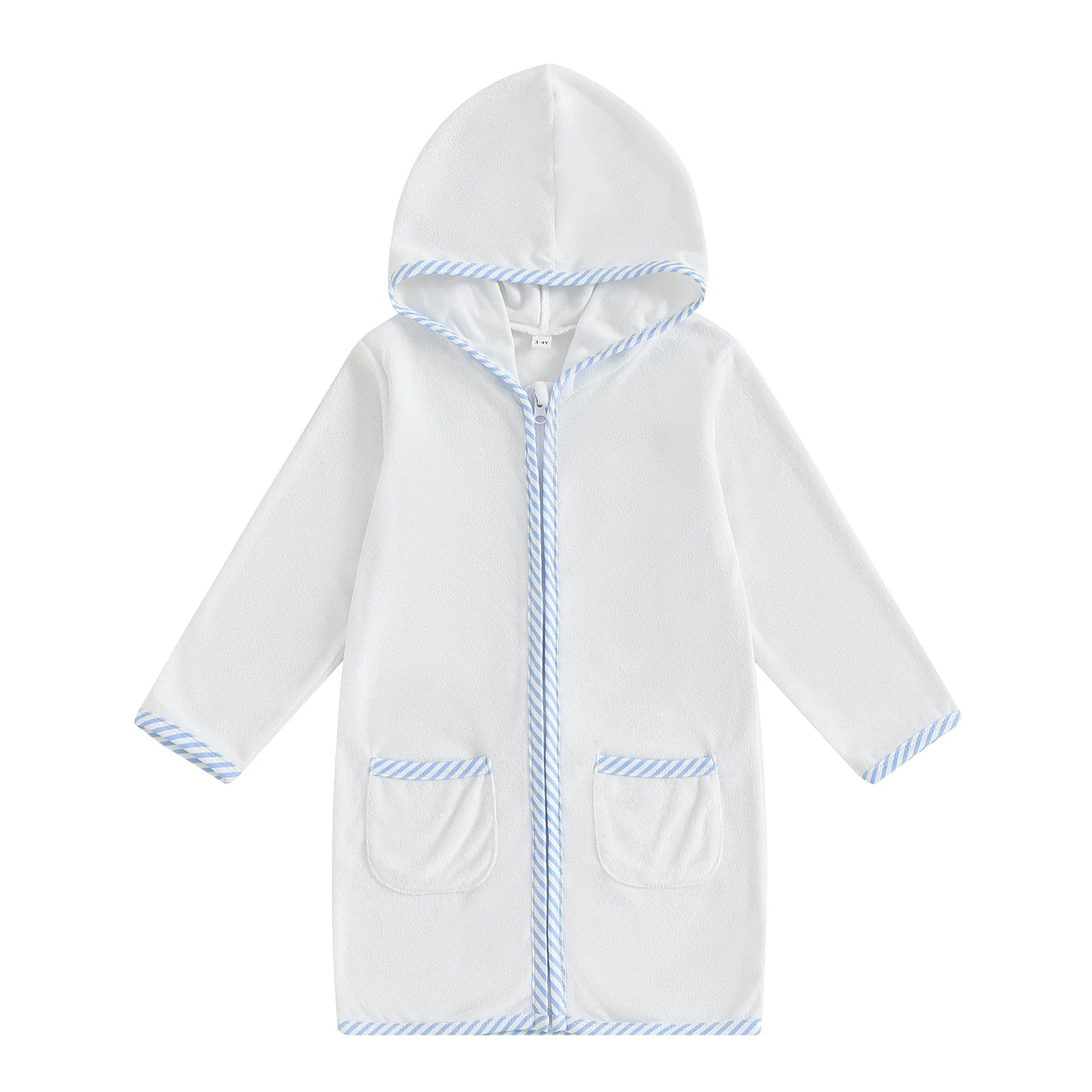 POOL TIME Zipper Bathrobe