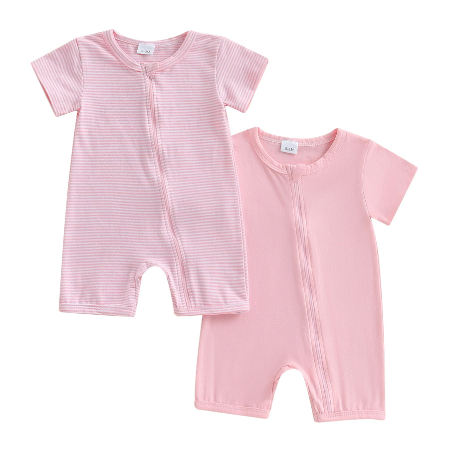 LAZY DAYS Set of 2 Rompers
