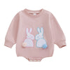 SWEET BUNNIES Long-Sleeve Onesie