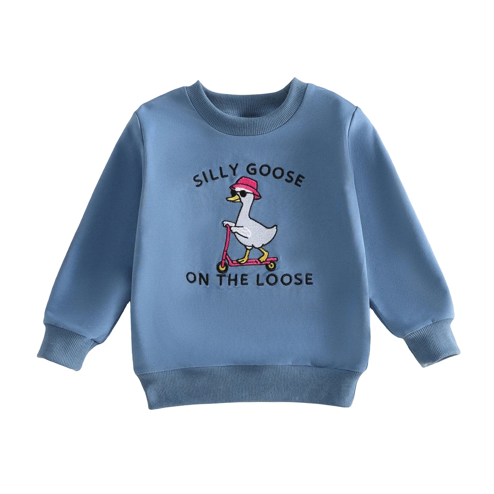 SILLY GOOSE ON THE LOOSE Sweatshirt