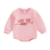 LOVE YOU MORE Long-Sleeve Onesie