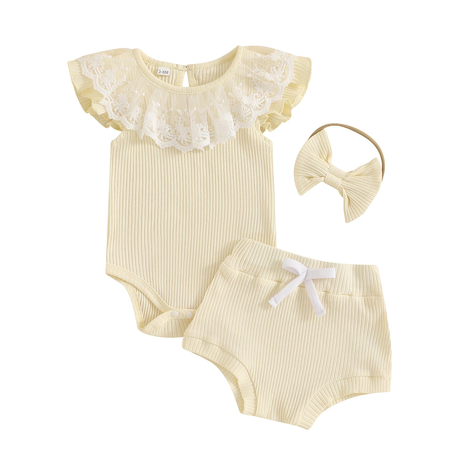 ELSIE Lace Collar Outfit