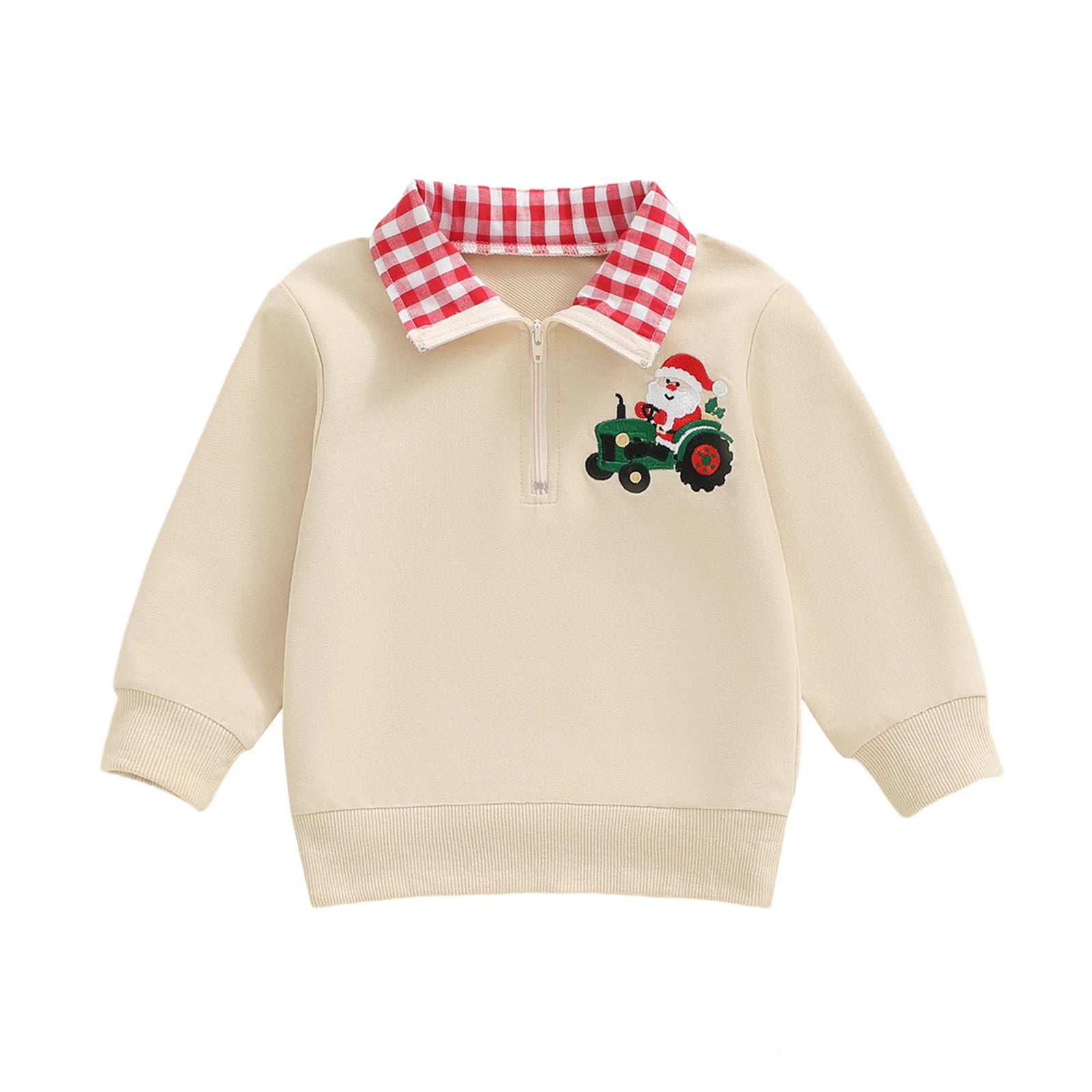 CHRISTMAS Collar Sweatshirt