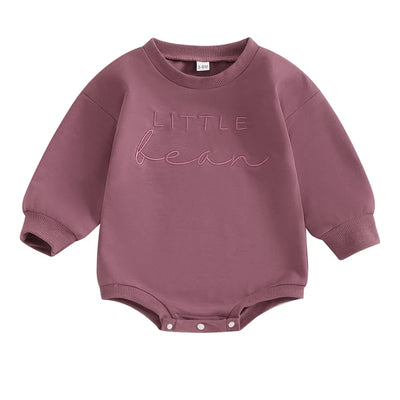 LITTLE BEAN Embroidered Long-Sleeve