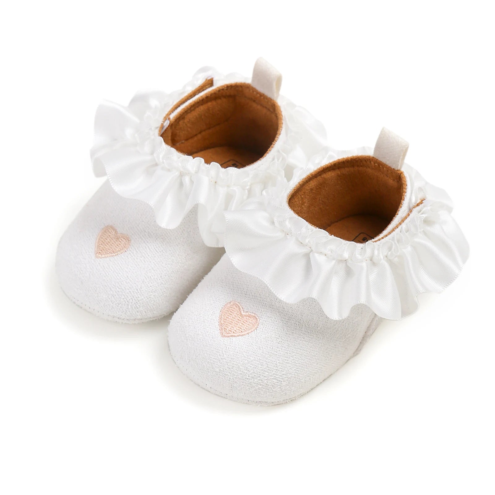 LITTLE HEART Ruffle Shoes