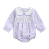 MAMA'S/DADDY'S Girl Collar Romper