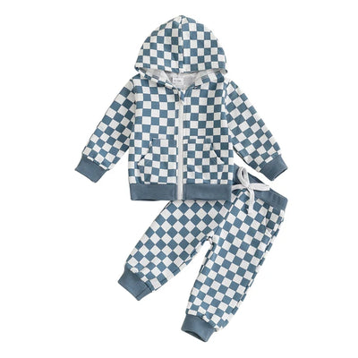 CHECKERS Zipper Hoody Outfit