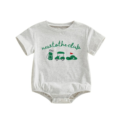 NEW TO THE CLUB Golf Onesie