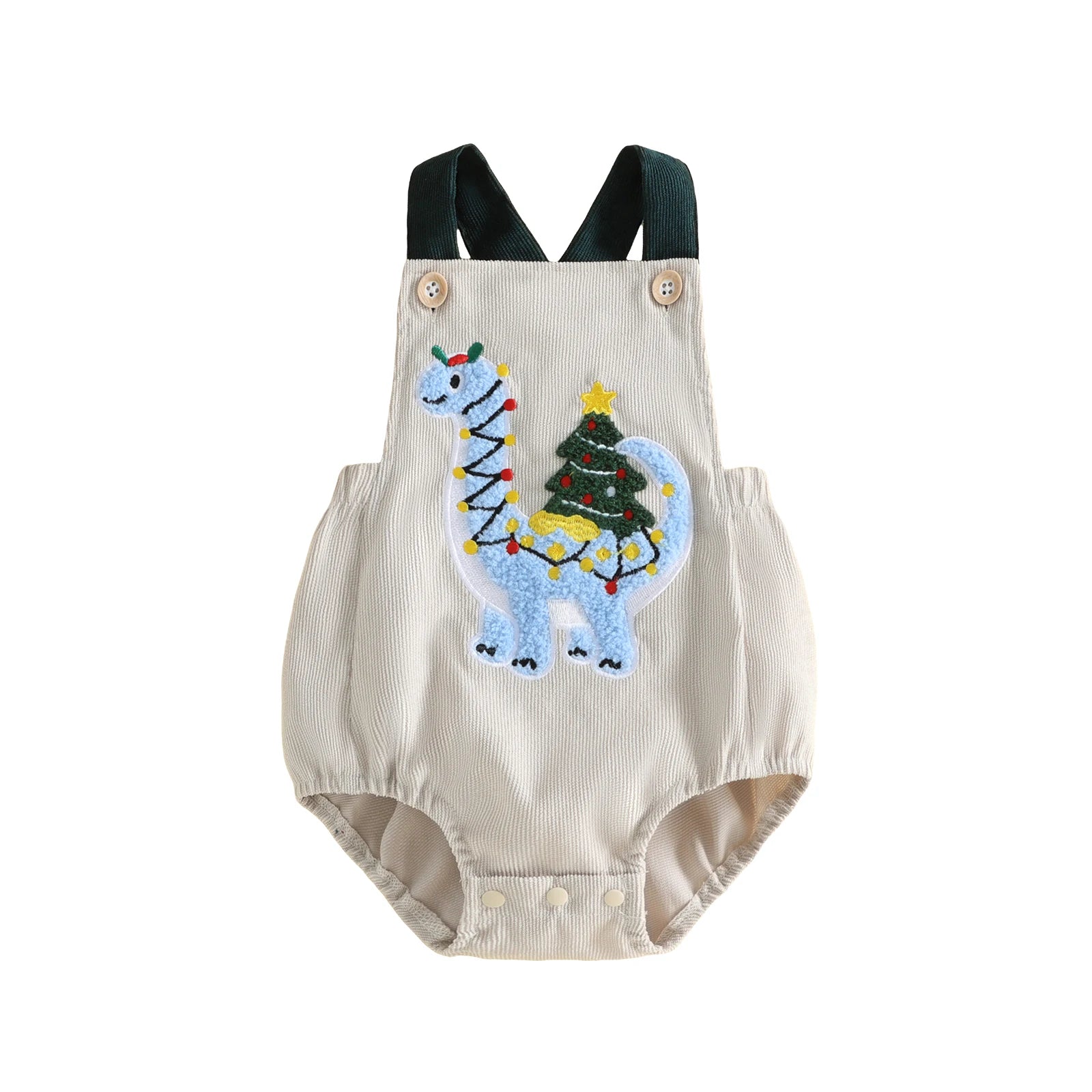 XMAS DINOS Romper