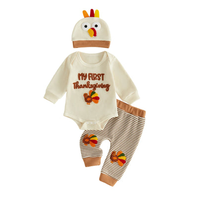 MY FIRST THANKSGIVING Turkey Outfit