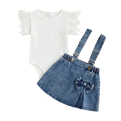 STELLA Denim Skirt Outfit