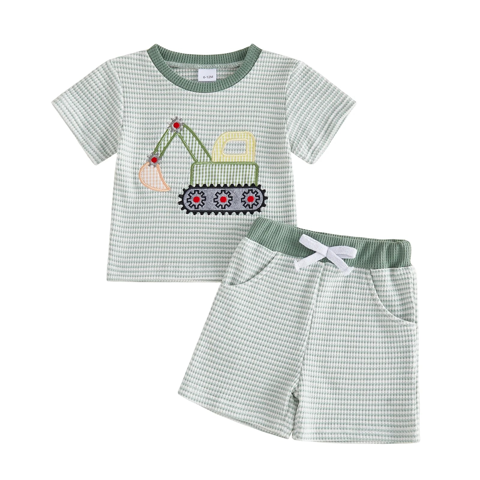 EXCAVATOR Striped Outfit