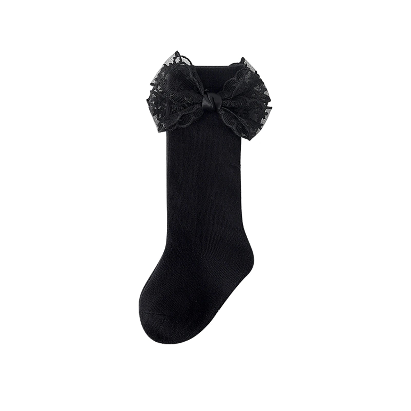 MARIETTA Lace Bowtie Socks