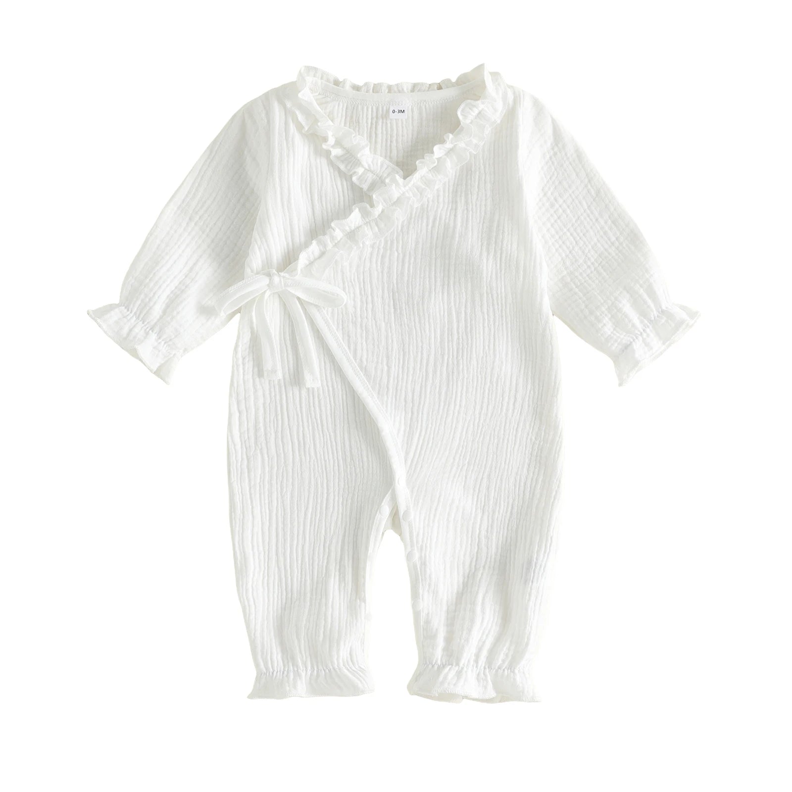 DELILAH Ruffle Wrap Jumpsuit