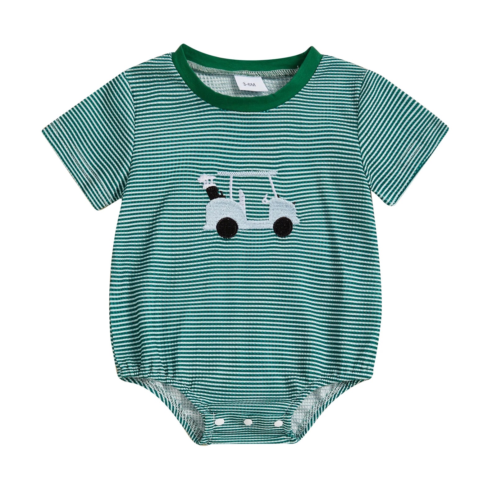 GOLF BUDDY Striped T-Shirt Romper