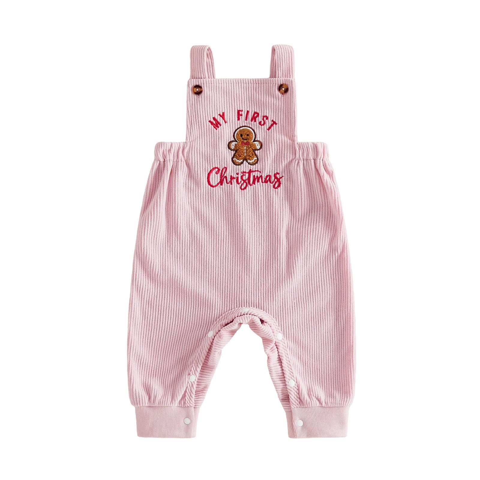 MY FIRST CHRISTMAS Corduroy Overalls
