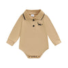 DINOSAUR Polo Long-Sleeve Onesie
