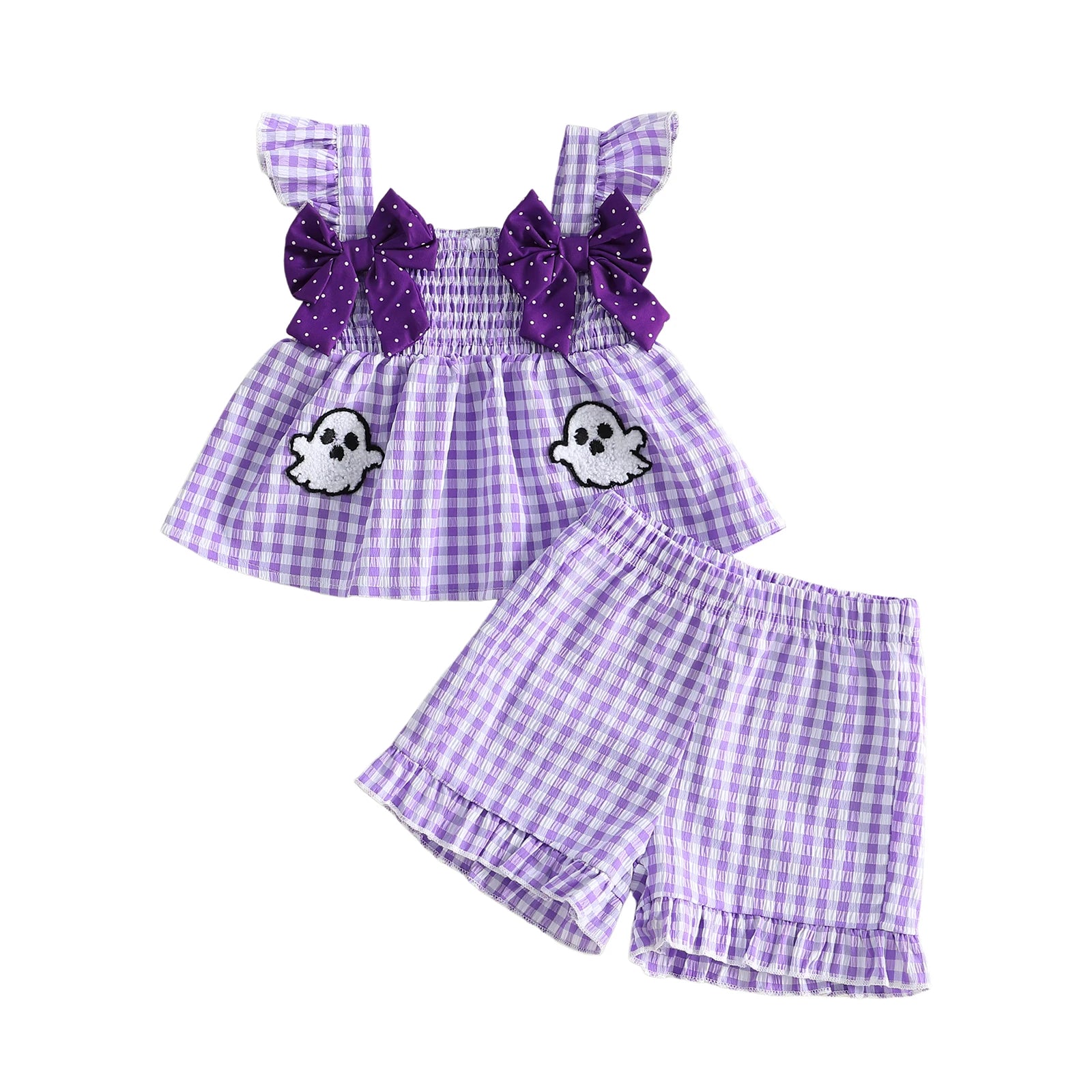 SPOOKY Checkered Bowtie Outfit