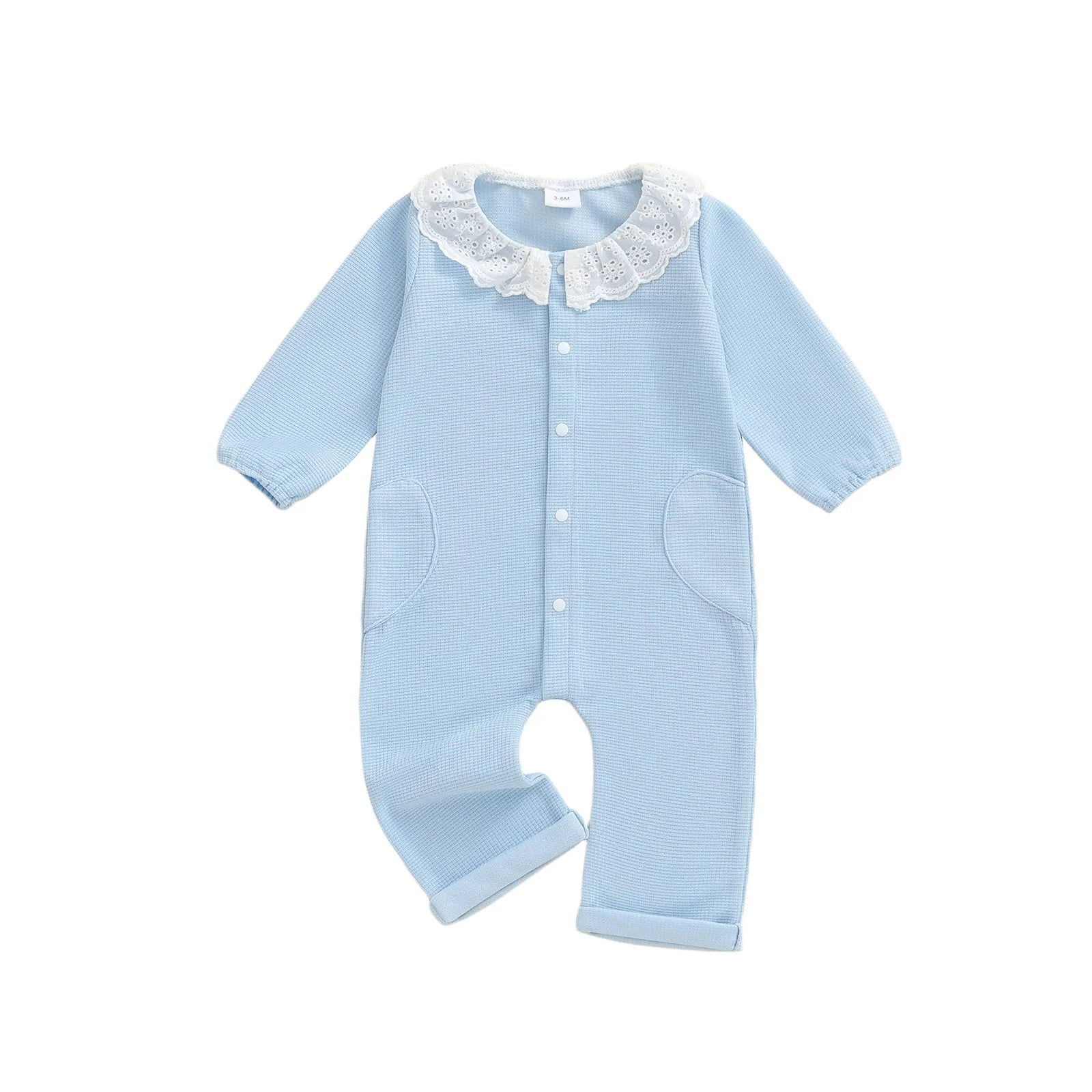 LINNEA Crochet Collar Jumpsuit