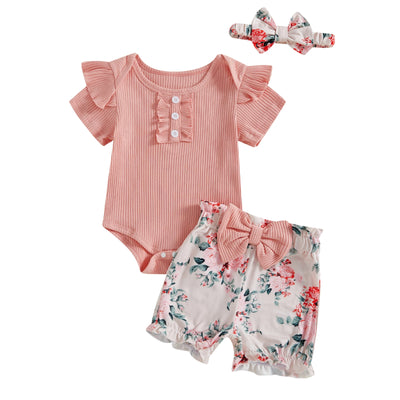 HIGHLAND CALF Bowtie Ruffle Outfit