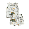 DINOSAUR Ribbed Summer Outfit