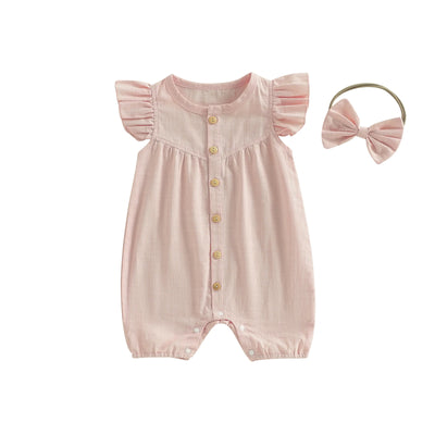 JOSIE Summer Jumpsuit with Headband