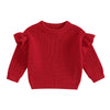 STELLA Knitted Ruffle Sweater