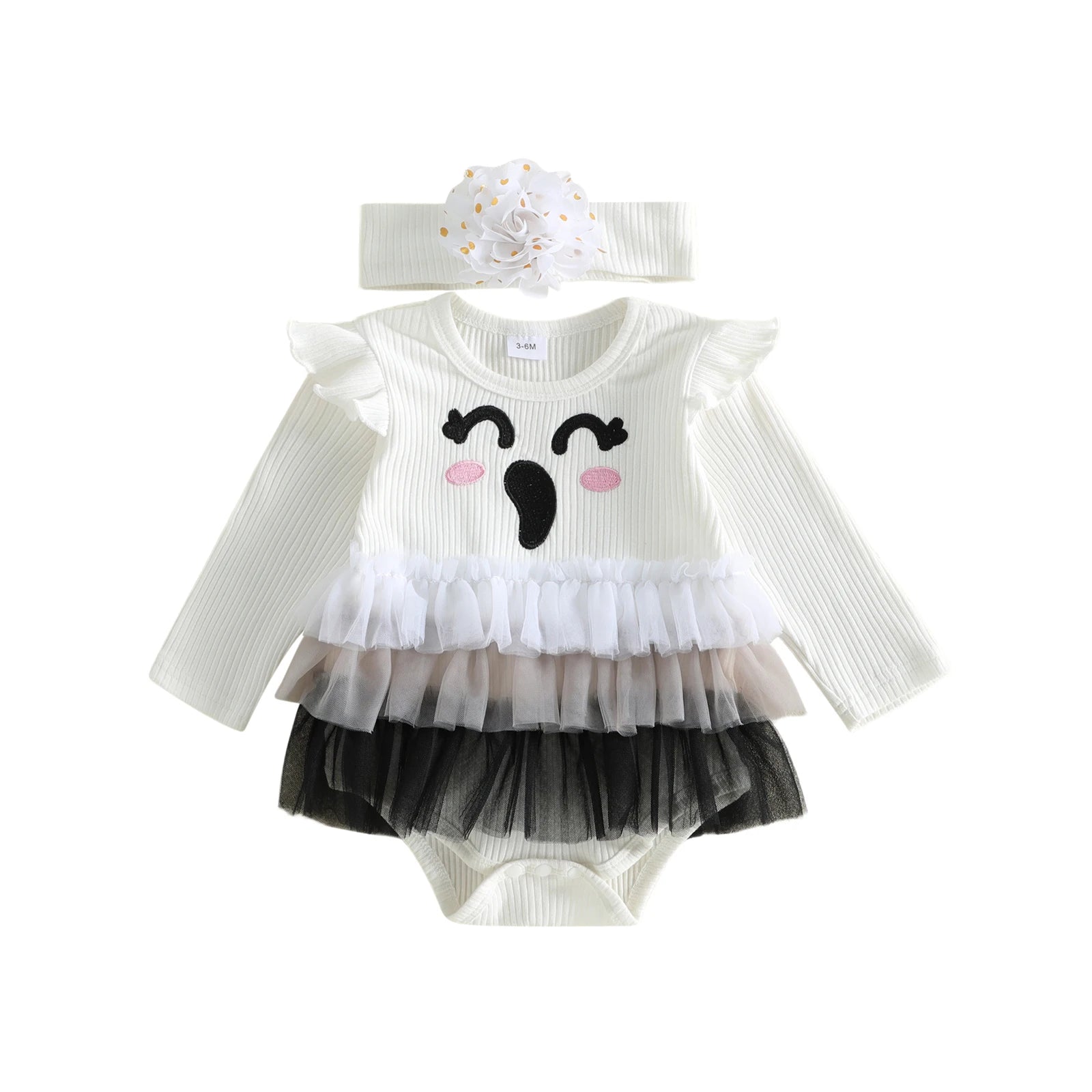 HALLOWEEN Layered Tutu Romper