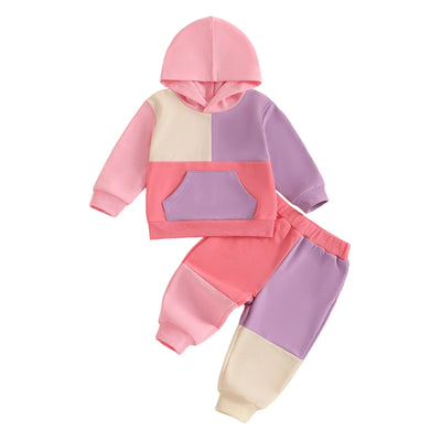COLOR BLOCK Hoody Outfit